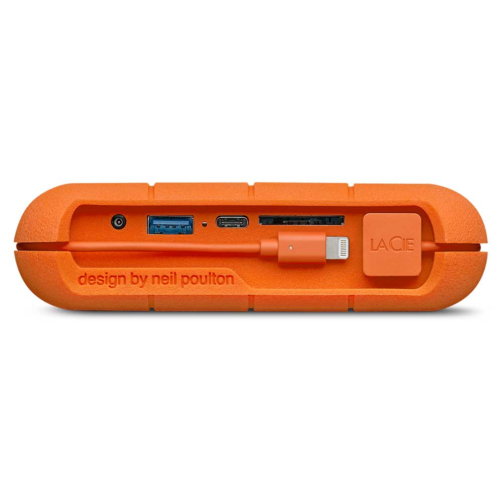 1TB LaCie Rugged BOSS SSD USB-C *No Laptop Needed* - Image 3